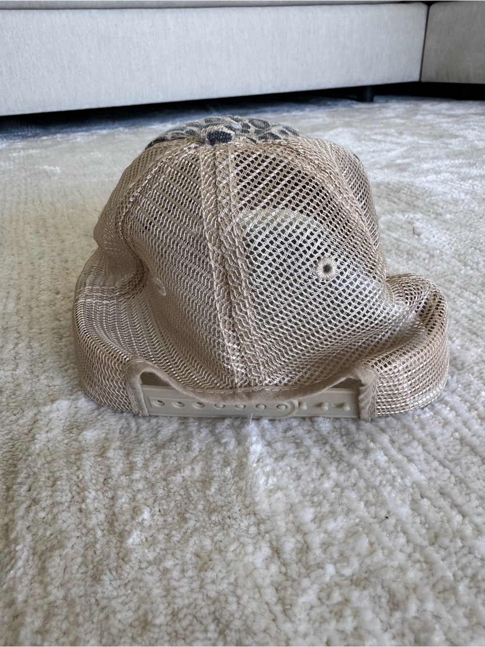 Geez Louis Leopard Patch Baseball Cap | Boutique Adjustable Hat - Picture 4 of 5